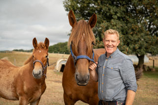 Adam And Suffolk Punch 001
