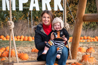 Race & Harper In Pumpkins 22 47