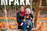 Race & Harper In Pumpkins 22 47