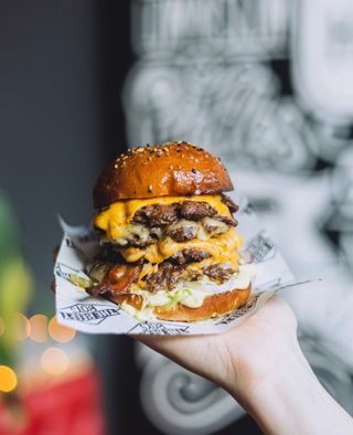 Beefy Boys Burger Promo Shot 2