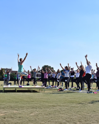 Flower Fields Yoga